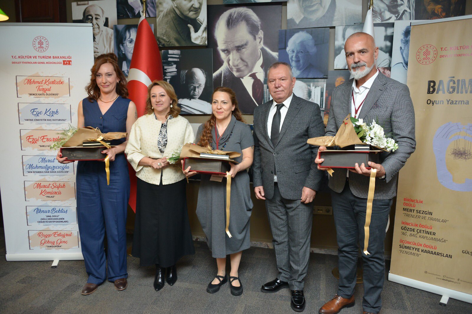 IV. Yerli Yazarlar Buluşması'nda Dereceye Giren 5 Yazarımıza Ödüllerini Takdim Ettik